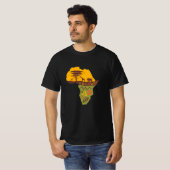 アフリカンサファリ メンズTシャツ Tシャツ (正面フル)