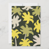 アフリカンサファリ ワイルドパーティー 招待状 (裏面)