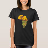 アフリカンサファリ 女性用Tシャツ Tシャツ (正面)