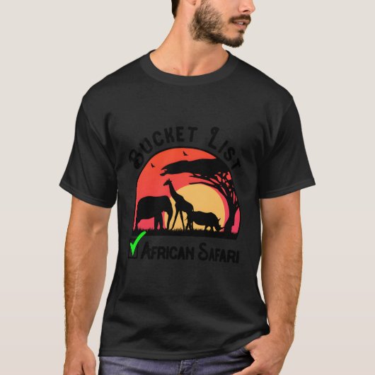 アフリカンサファリ Tシャツ (正面)