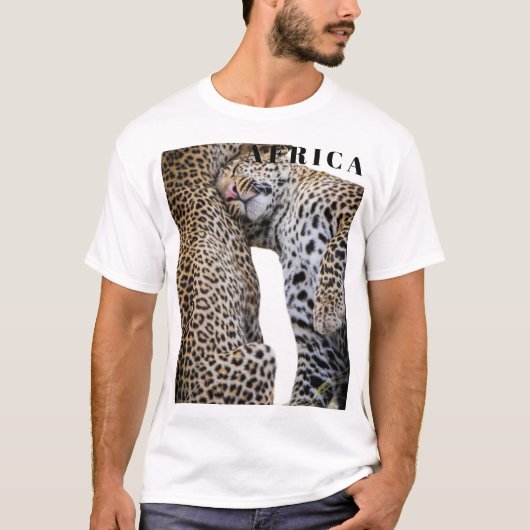 アフリカンサファリTシャツで冒険気分 Tシャツ (正面)