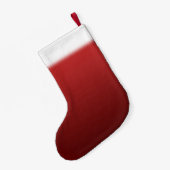 アフリカンサンタストッキングカスタムストッキング スモールクリスマスストッキング (裏面 (吊り時))