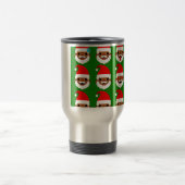 アフリカンサンタ絵文字 トラベルマグ (中央)