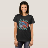 アフリカンシクリッド Tシャツ (正面フル)