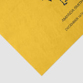 アフリカンシルエットジョイダンスオレンジ誕生日 薄葉紙 (詳細)