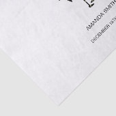 アフリカンシルエットジョイダンスホワイト誕生日 薄葉紙 (詳細)