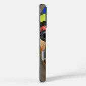 アフリカントライバルマスク幾何学的シンボリズム Case-Mate iPhoneケース (裏面 / 右)