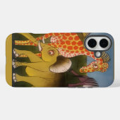 アフリカントリオアートプリント Case-Mate iPhoneケース (裏面 (横))
