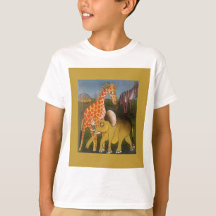 アフリカントリオアートプリント Tシャツ
