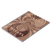 アフリカンハクナマタタフラクタルアートプリント/グラフィック ノートブック (左側)