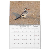 アフリカンフォトサファリ  カレンダー (2月 2026)