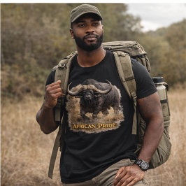 アフリカンプライド バッファロー | ケープバッファローの強さ トライブレンドTシャツ