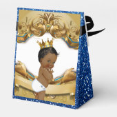 アフリカンプリンスブルー|金ゴールドグラデーションエレガントグリッター フェイバーボックス (裏面サイド)