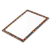 アフリカンプリントノートパッド ノートパッド (アングル)