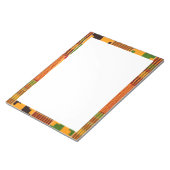 アフリカンプリントノートパッド ノートパッド (アングル)