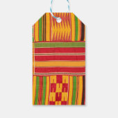 アフリカンプリント ギフトタグ (裏面)