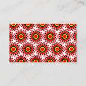 アフリカンプリント プレイスカード (裏面)