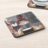 アフリカンホ伝統的メステッドライフスタイル コースター (左側)