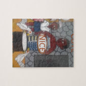 アフリカンホ伝統的メステッドライフスタイル ジグソーパズル (横)