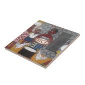 アフリカンホ伝統的メステッドライフスタイル タイル (側面)