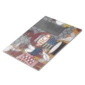 アフリカンホ伝統的メステッドライフスタイル ノートパッド (アングル)