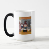 アフリカンホ伝統的メステッドライフスタイル モーフィングマグカップ (左)