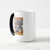 アフリカンホ伝統的メステッドライフスタイル モーフィングマグカップ (正面左)