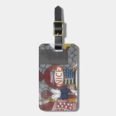 アフリカンホ伝統的メステッドライフスタイル ラゲッジタグ (正面縦)