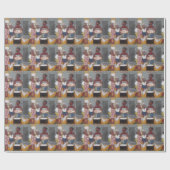 アフリカンホ伝統的メステッドライフスタイル ラッピングペーパー (フラット)