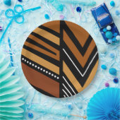 アフリカンボゴラン紙プレート ペーパープレート (パーティー)