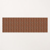 アフリカンボホアーストーンツーデザイン ヨガマット (正面(横))