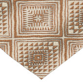 アフリカンマッドクロスプリント ショートテーブルランナー (コーナー)