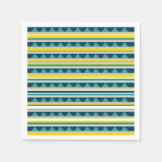 アフリカンムード1 スタンダードカクテルナプキン (正面)