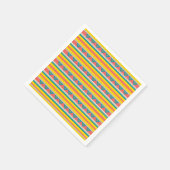 アフリカンムードII スタンダードカクテルナプキン (角)