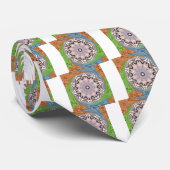 アフリカンワールアートプリント ネクタイ (ロール)