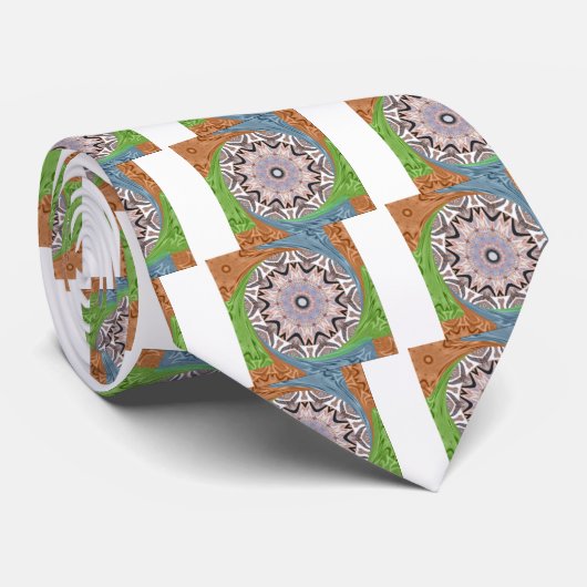 アフリカンワールアートプリント ネクタイ (ロール)