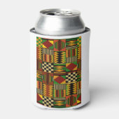 アフリカン王室のテクロスデザイン 缶クーラー (缶正面)
