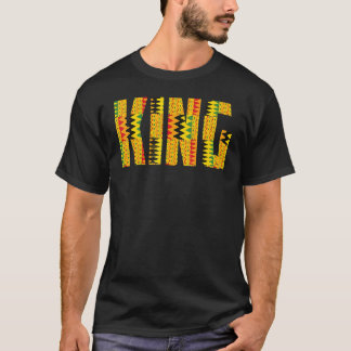 アフリカン男性へキングカッコいいボーイズ布 Tシャツ
