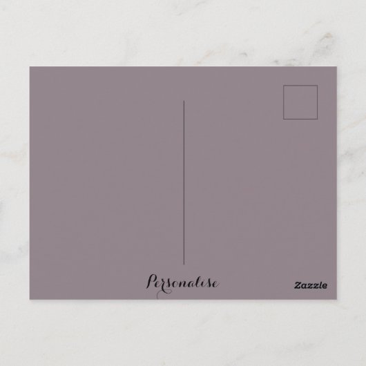 アフリカン素朴イエローデイジーフラワーブックマークフローラ ポストカード (裏面)