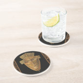 アフリカン絵画マスクのバイチャリカリア・ザリス コースター (側面)