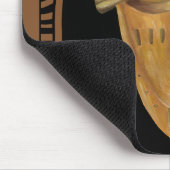 アフリカン絵画マスクのバイチャリカリア・ザリス マウスパッド (コーナー)