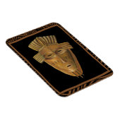 アフリカン絵画マスクのバイチャリカリア・ザリス マグネット (右側)