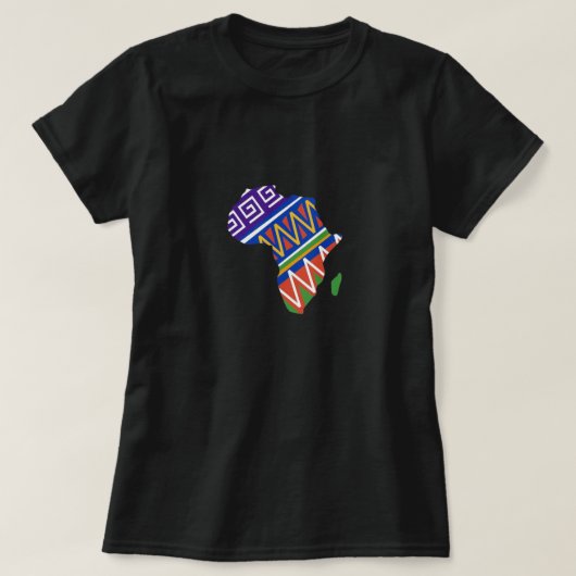 アフリカン・ゼスト 女性用Tシャツ Tシャツ (デザイン正面)