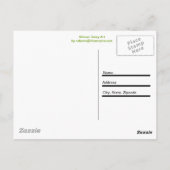 アフリカン デイジー ポストカード (裏面)