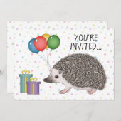 アフリカン・ピグミー・ヘビの動物の誕生日招待状 招待状 (正面/裏面)