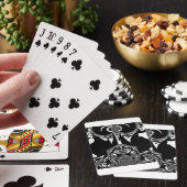 アフリカン ブラックアンドホワイト アートプリント トランプ (インサイチュ)