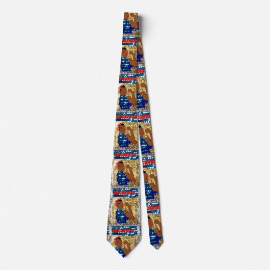 アフリカン・ロージー・ザ・リベター ネクタイ (正面)