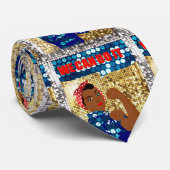 アフリカン・ロージー・ザ・リベター ネクタイ (ロール)