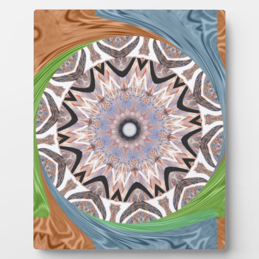 アフリカン・ワール・アートプリント フォトプラーク (正面)