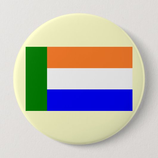 アフリカーナVryheidsvlag、南アフリカ共和国 缶バッジ (正面)